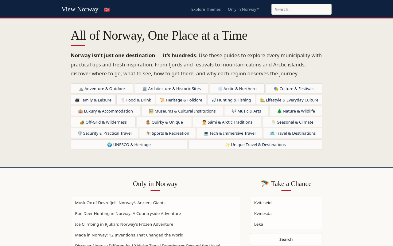 ViewNorway.no